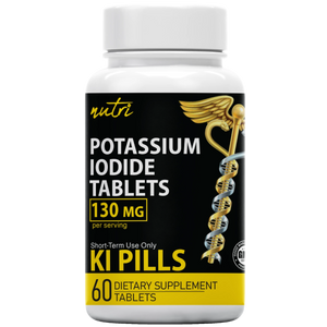 Nature's Vision - Potassium Iodide 60 mg. - 60 Tablets - The Oasis of Health