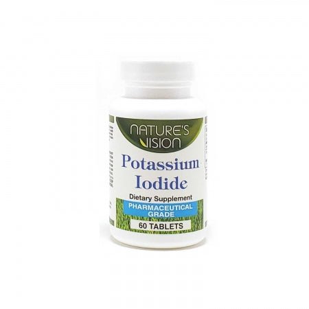 Nature's Vision - Potassium Iodide 60 mg. - 60 Tablets - The Oasis of Health