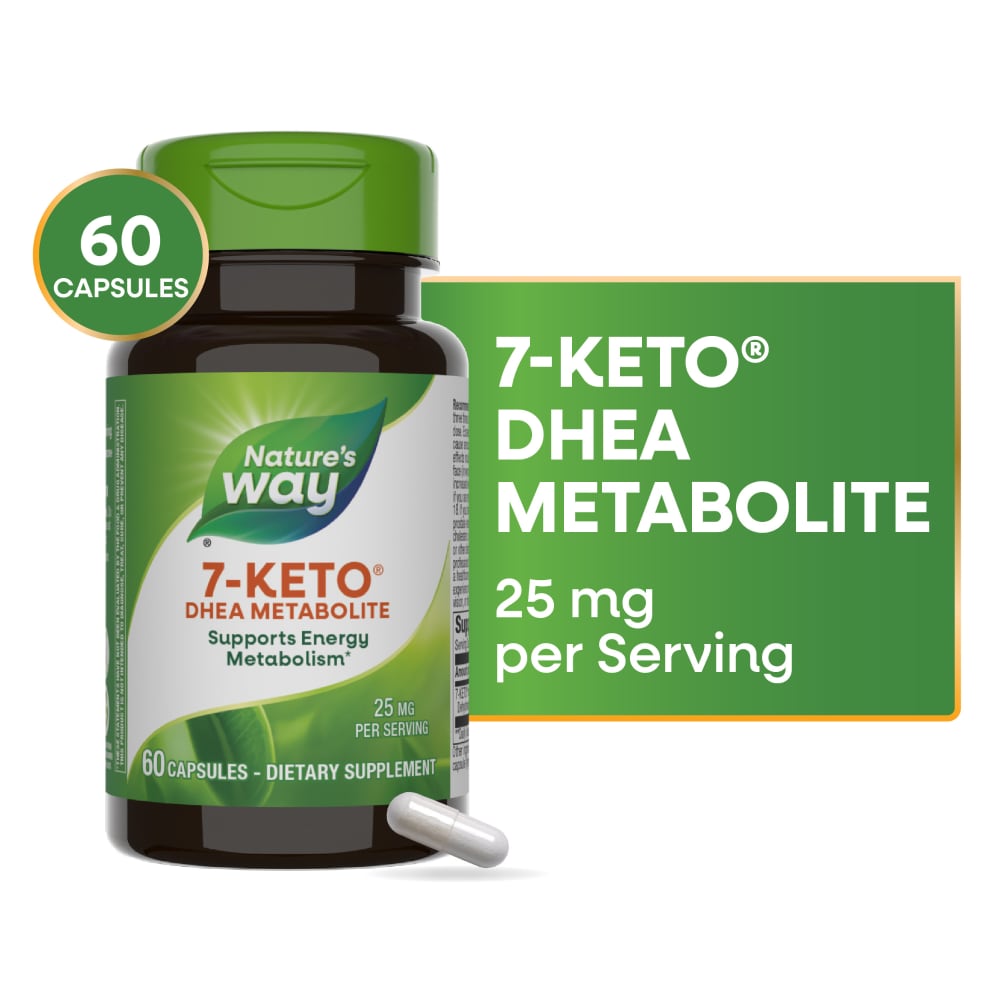 Nature's Way 7 - Keto DHEA 60 Capsules - The Oasis of Health