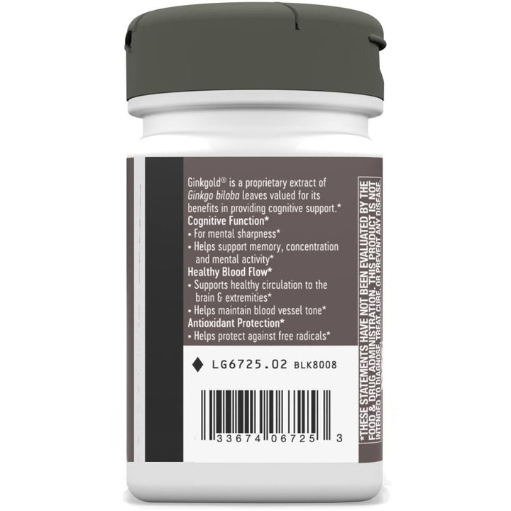 Nature's Way Advanced Ginkgold Extract - Cognitive and Memory Support* - 50 Tablets - The Oasis of Health
