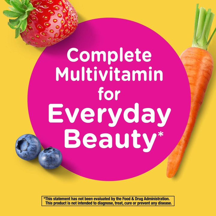 Nature's Way Alive! Hair, Skin & Nails Multivitamin with Biotin and Collagen, 60 Softgels - The Oasis of Health