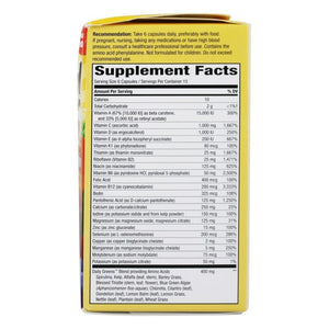 Nature's Way Alive! Max6 Potency Daily Multi No iron 15092 90 cap - The Oasis of Health