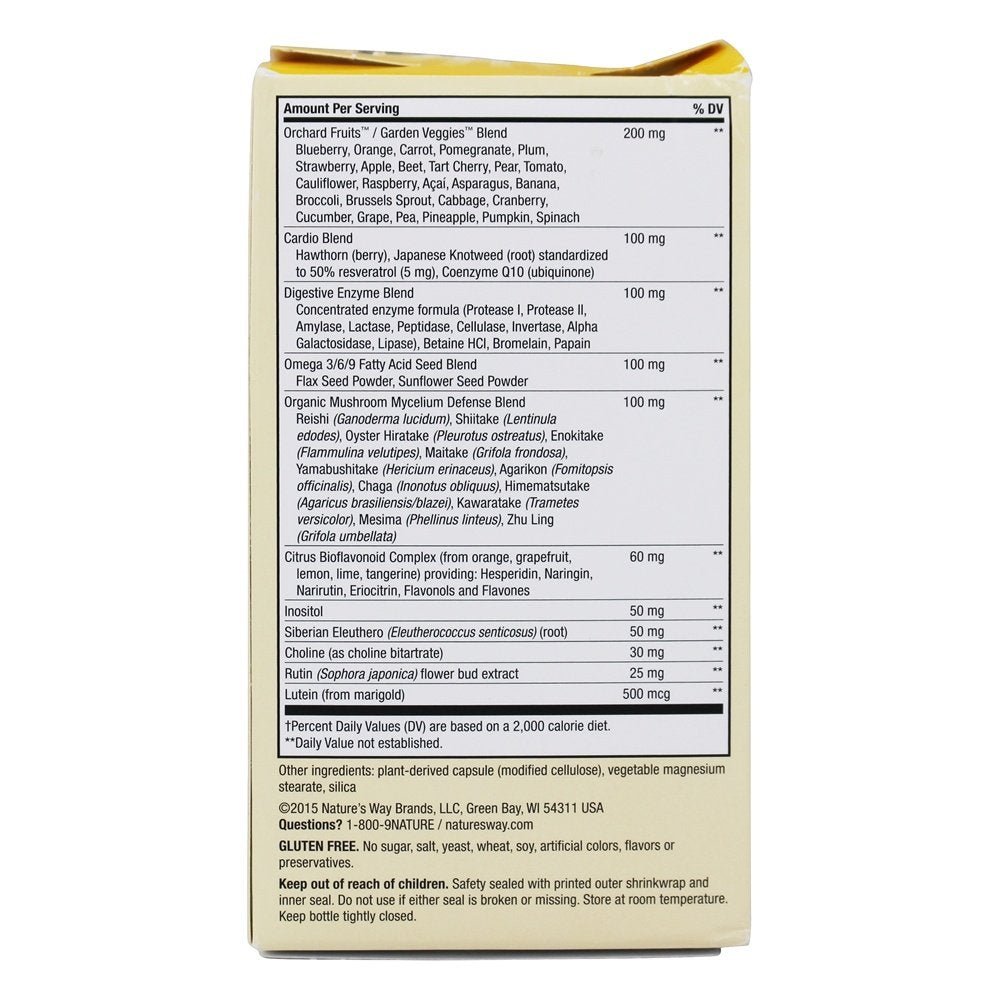 Nature's Way Alive! Max6 Potency Daily Multi No iron 15092 90 cap - The Oasis of Health