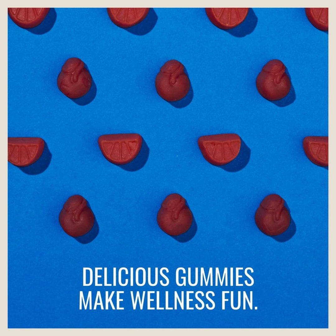 Nature?s Way Alive! Men?s 50+ Gummy Multivitamins, Supports Multiple Body Systems, Supports Cellular Energy, B - Vitamins, Gluten - Free, Vegetarian, Fruit Flavored, 60 Gummies - The Oasis of Health