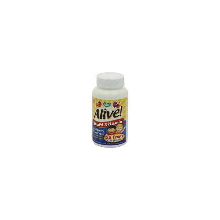 Nature's Way Alive! Multi - Vitamin Chewables for Kids - 120 Chewable Tablets - The Oasis of Health