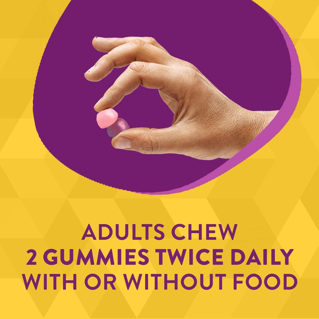 Nature's Way Alive! Premium Calcium + D3 Gummies, Supports Healthy Bones & Muscles*, Strawberry and Raspberry Lemonade Flavored, 60 Gummies - The Oasis of Health