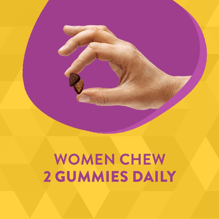 Nature's Way Alive! Women?s 50+ Daily Gummy Multivitamins, Supports Multiple Body Systems*, Supports Healthy Heart, Brain & Bones,* B - Vitamins, Mixed Berry Flavored, 150 Gummies(Packaging May Vary) - The Oasis of Health