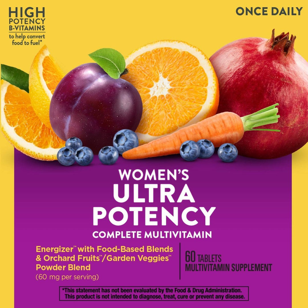 Nature's Way Alive! Women?s Ultra Potency Complete Multivitamin, High Potency B - Vitamins, Energy Metabolism*, 60 Tablets - The Oasis of Health