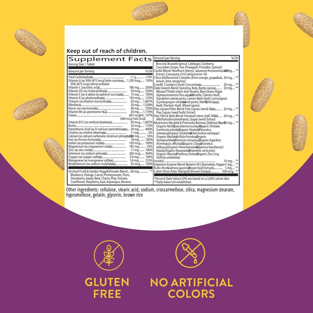 Nature's Way Alive! Women's Ultra Potency Complete Multivitamin, High Potency B - Vitamins for Women, Energy Metabolism*, 150 Tablets - The Oasis of Health