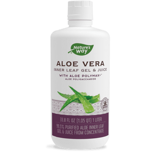 Nature's Way Aloe Vera Inner Leaf Gel & Juice Wild Berry Flavor 33.8 oz - 14282 - 2 Pack - The Oasis of Health