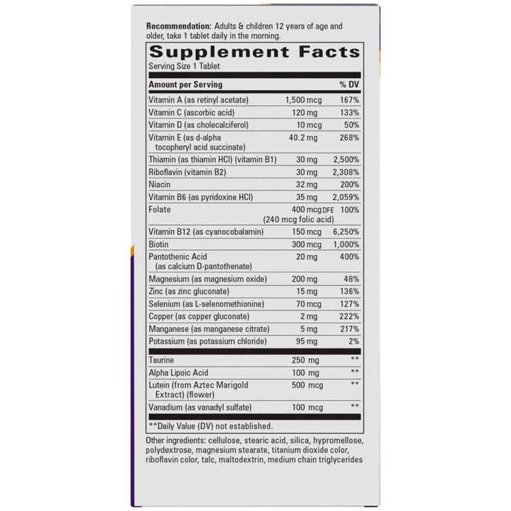 Nature's Way Alpha betic Multivitamin, Energy Support, 30 Count - The Oasis of Health
