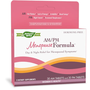 Nature's Way AM/PM Menopause Formula - Hormone Balance and Support - 60 Capsules - The Oasis of Health