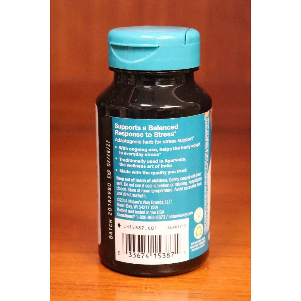 Nature's Way Ashwagandha 60 Vcaps - 15387 - 2 Pack - The Oasis of Health