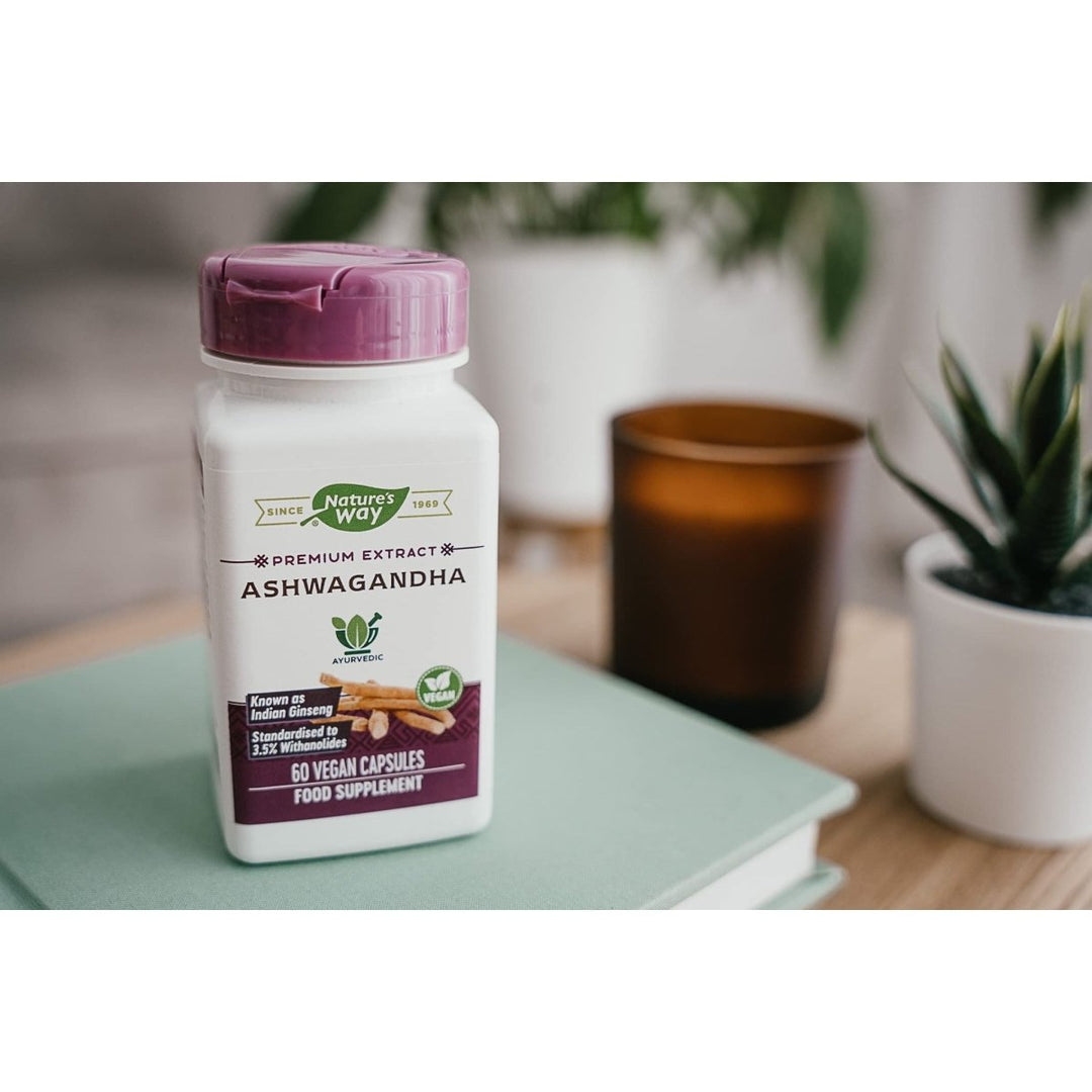Nature's Way - Ashwagandha, 60 veggie caps - The Oasis of Health