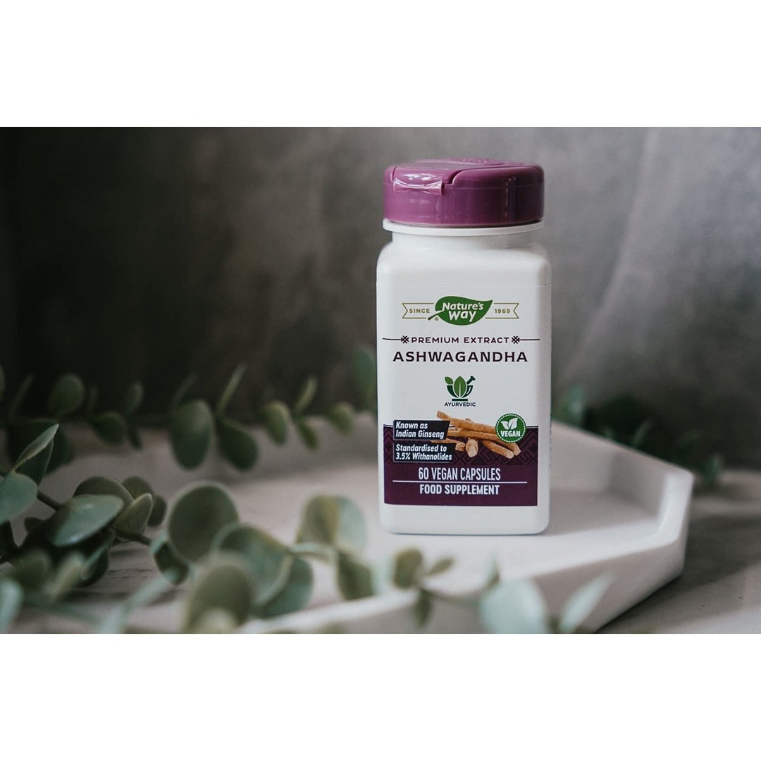 Nature's Way - Ashwagandha, 60 veggie caps - The Oasis of Health