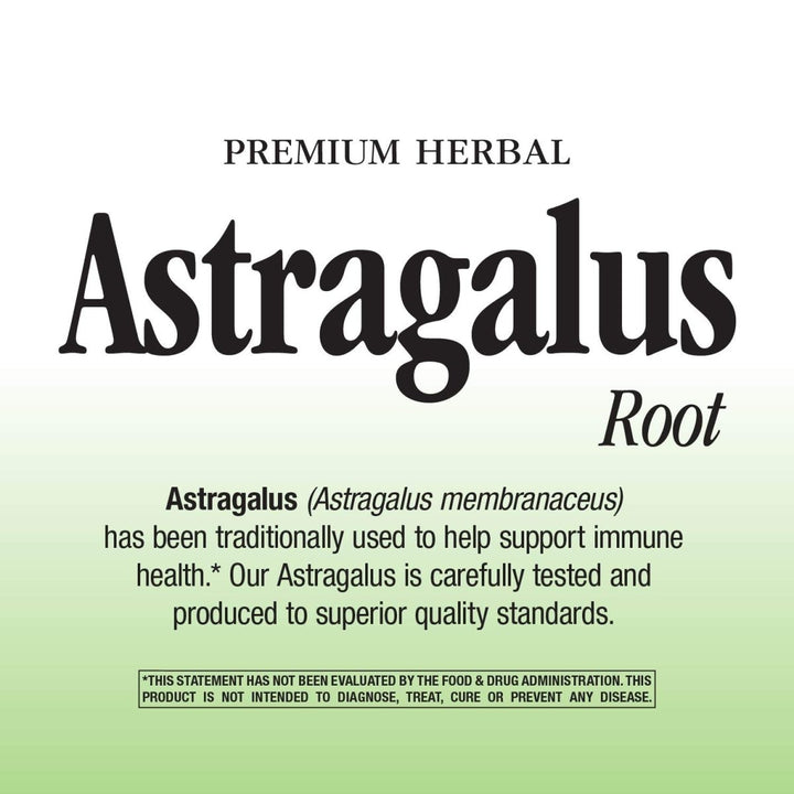 Nature's Way Astragalus Root, Traditional Immune Support*, Non - GMO Project Verified, Vegan, 180 Capsules - The Oasis of Health