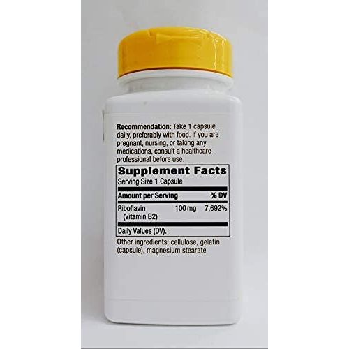 NATURE'S WAY B - 2 100 MG, 100 Cap - The Oasis of Health