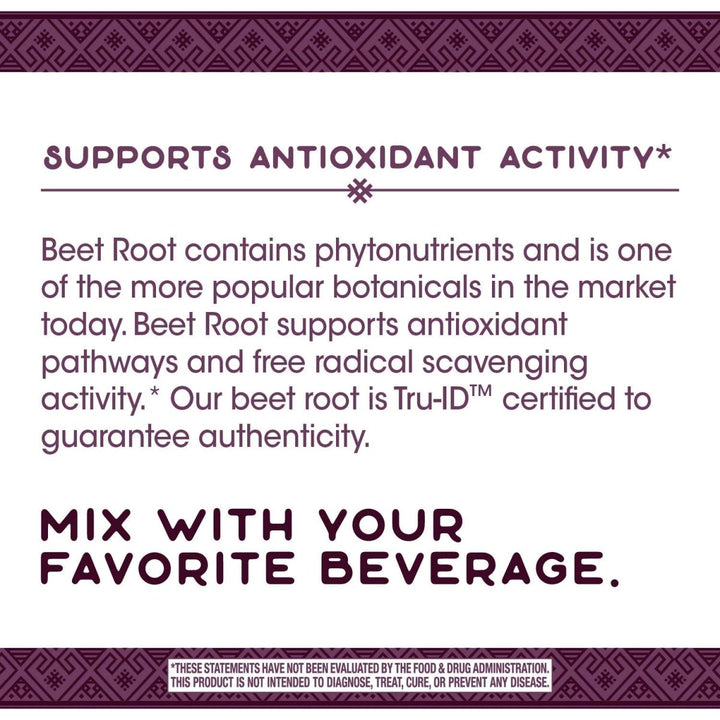 Nature's Way Beet Root Powder, Supports Antioxidant Pathways*, 5 Oz - The Oasis of Health