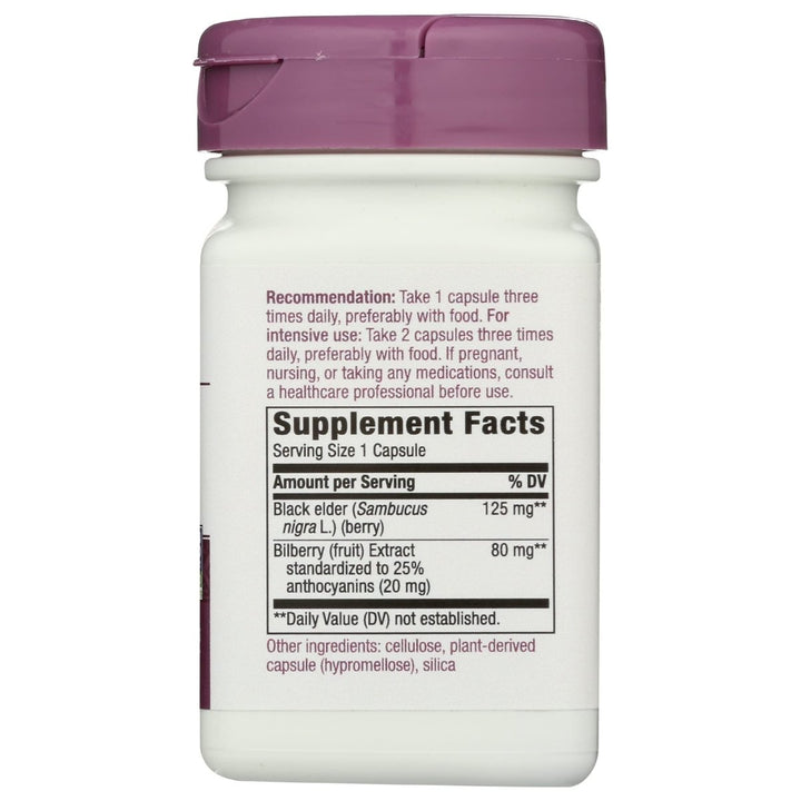 Nature's Way Bilberry Standardized - 60 VegCaps - The Oasis of Health