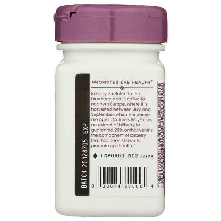 Nature's Way Bilberry Standardized - 60 VegCaps - The Oasis of Health