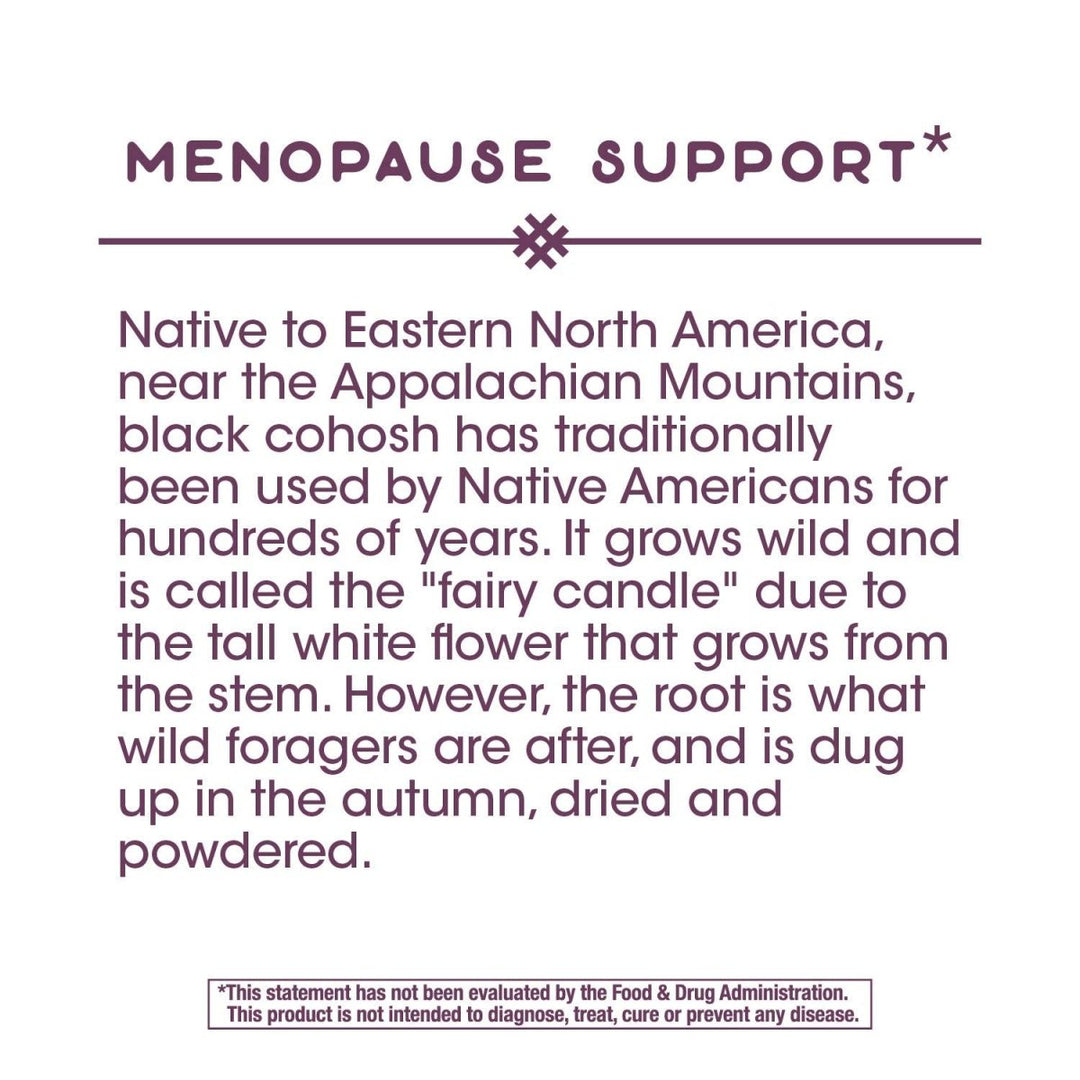 Nature's Way Black Cohosh - 40mg per Serving - Non - GMO - Gluten - Free - 120 Capsules - The Oasis of Health