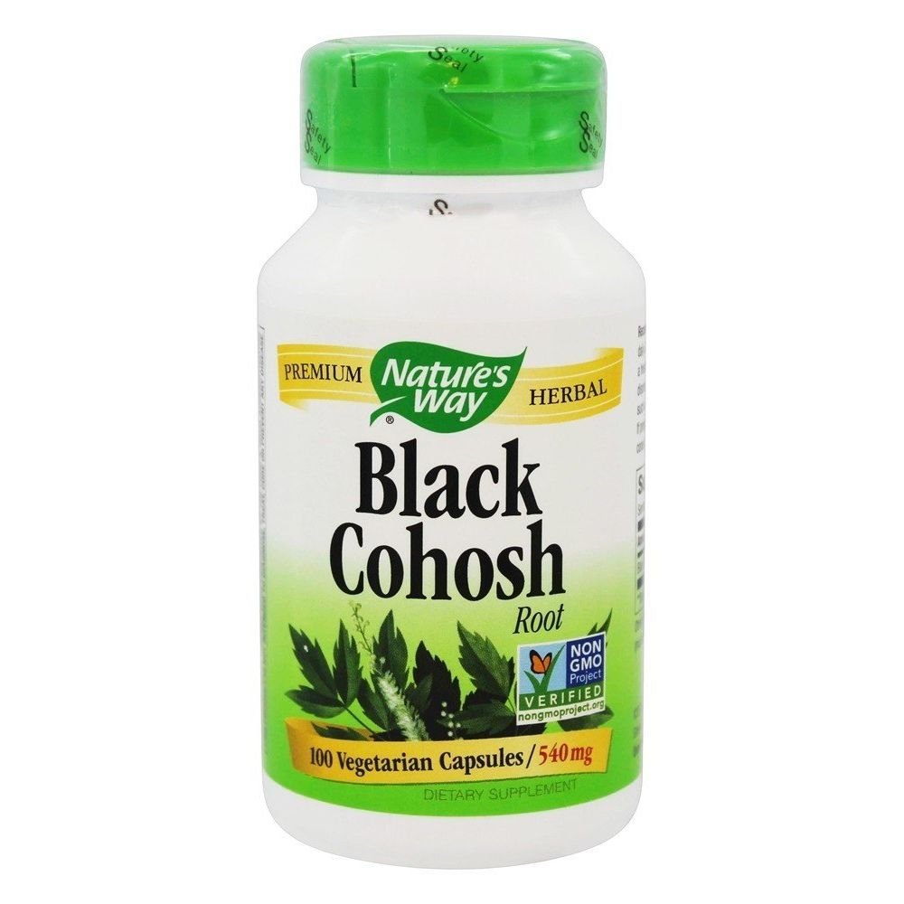 Nature's Way - Black Cohosh Root, 540 mg, 100 caps - The Oasis of Health