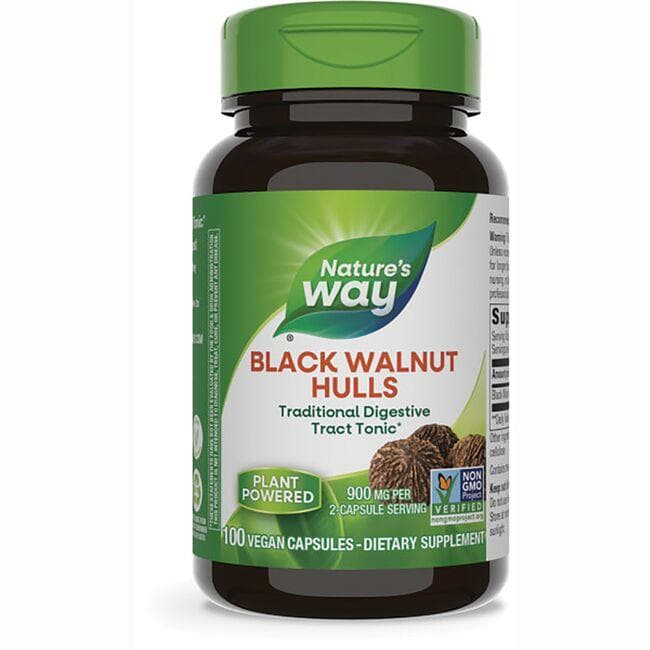 Nature's Way Black Walnut Hulls 100 Vcaps - The Oasis of Health