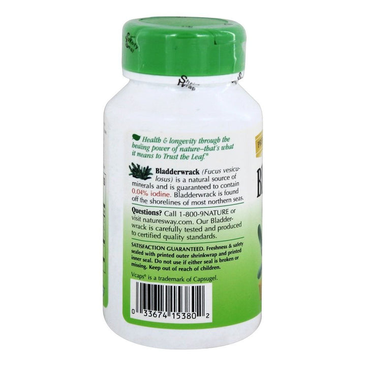 Nature's Way Bladderwrack, 100 Capsules - The Oasis of Health