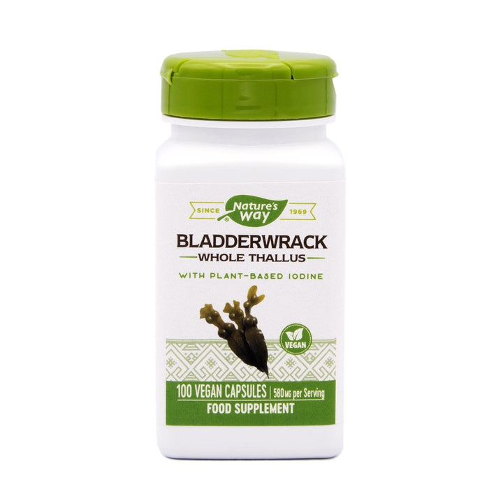 Nature's Way Bladderwrack - 100 Vegetarian Capsules - The Oasis of Health