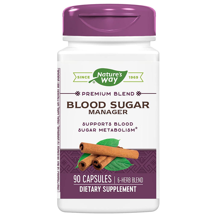 Nature's Way Blood Sugar Manager, 90 capsules - The Oasis of Health