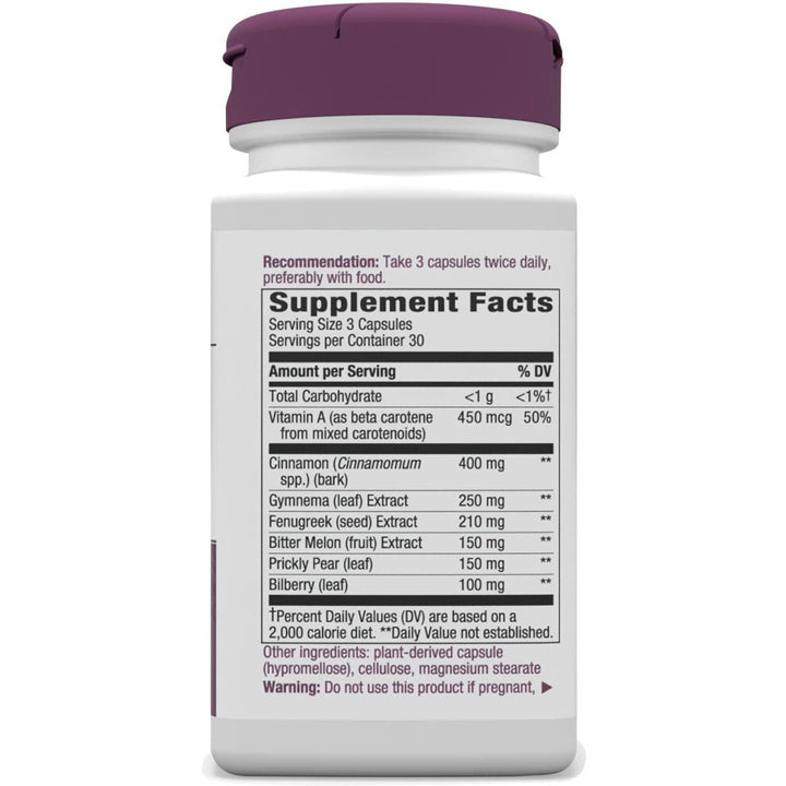 Nature's Way Blood Sugar Manager, 90 capsules - The Oasis of Health