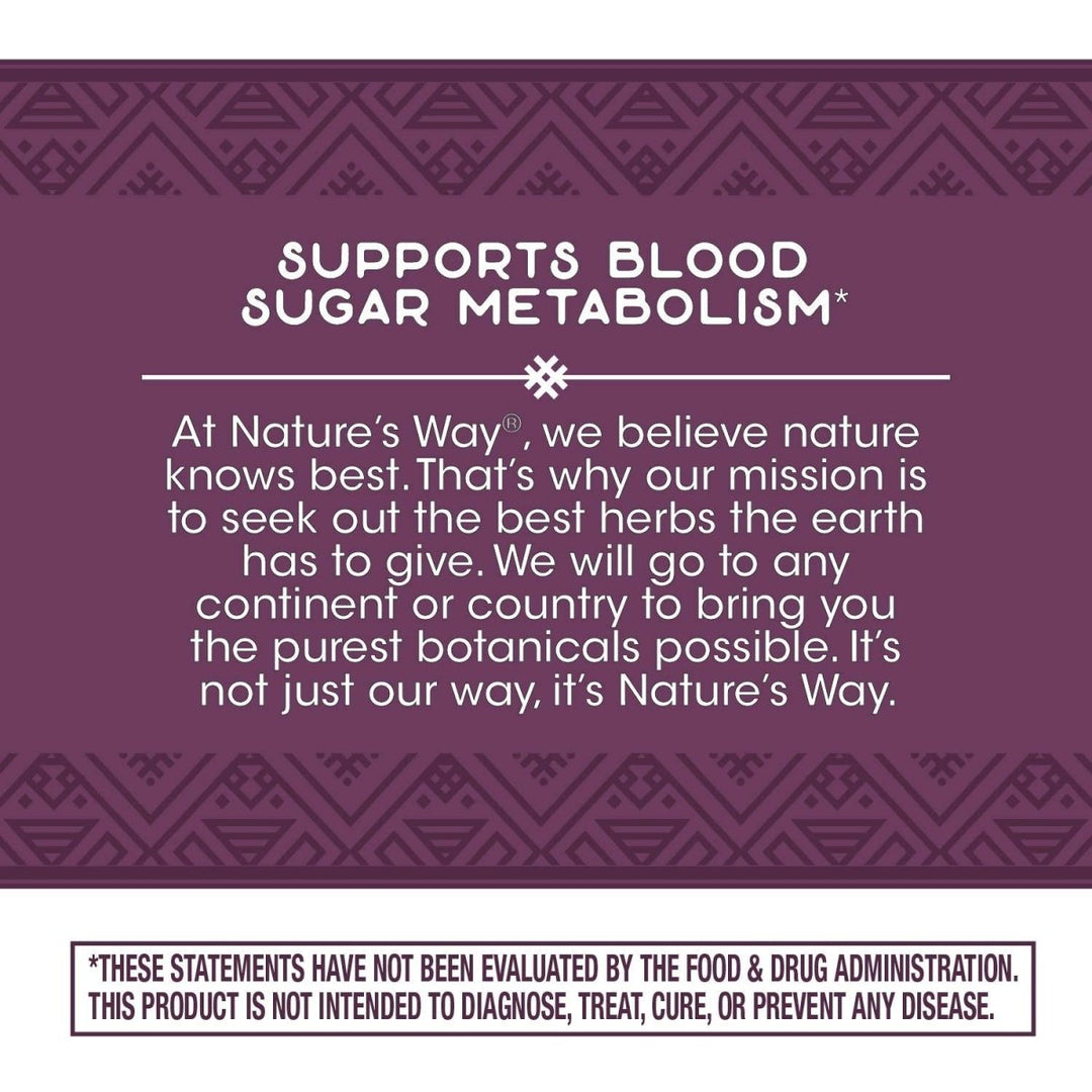 Nature's Way Blood Sugar Manager, 90 capsules - The Oasis of Health