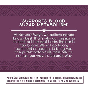 Nature's Way Blood Sugar Manager, 90 capsules - The Oasis of Health