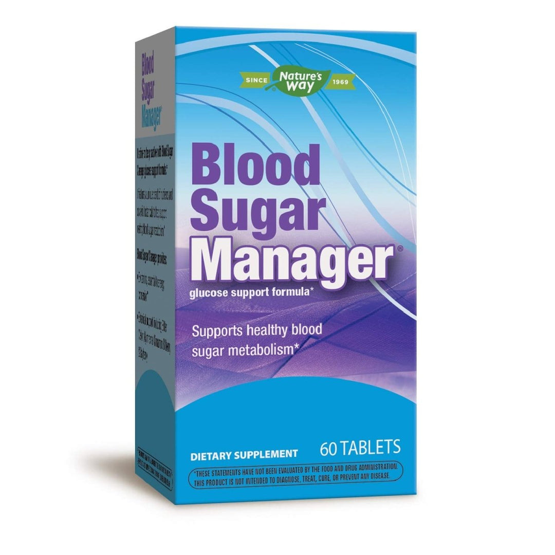 Nature's Way Blood Sugar Manager Glucose Support Formula*, 60 Count - The Oasis of Health