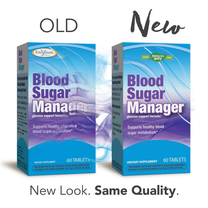 Nature's Way Blood Sugar Manager Glucose Support Formula*, 60 Count - The Oasis of Health
