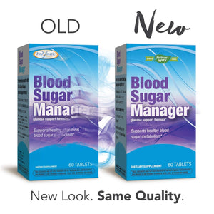 Nature's Way Blood Sugar Manager Glucose Support Formula*, 60 Count - The Oasis of Health