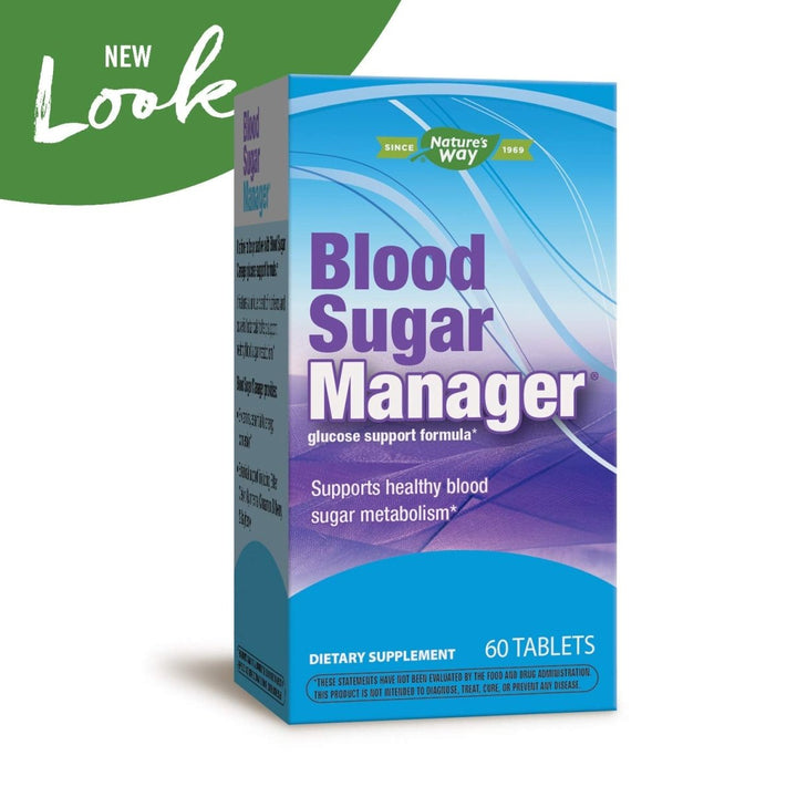 Nature's Way Blood Sugar Manager Glucose Support Formula*, 60 Count - The Oasis of Health