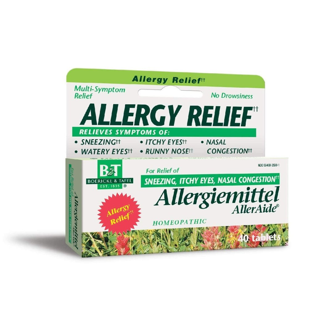 Nature's Way Boericke & Tafel Allergiemittel AllerAide, Allergy Relief??, 40 Tablets - The Oasis of Health