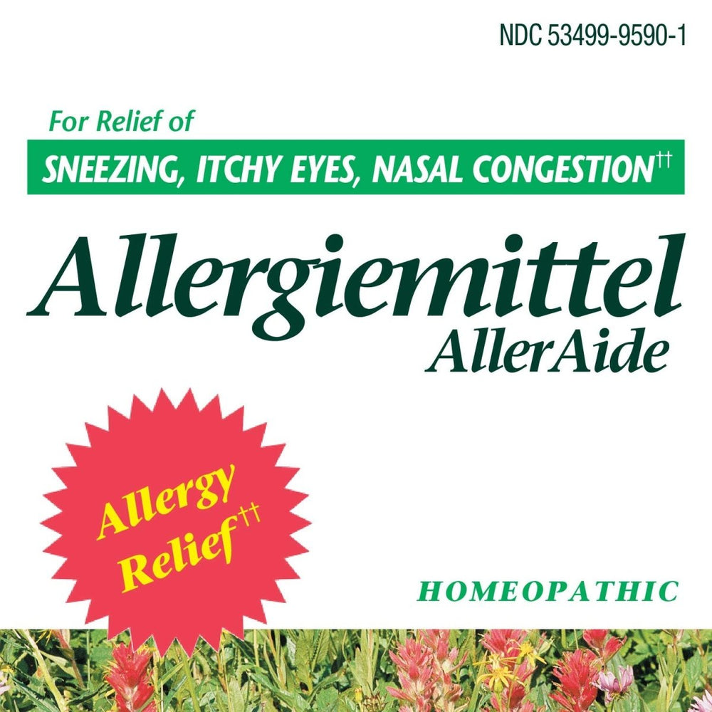 Nature's Way Boericke & Tafel Allergiemittel AllerAide, Allergy Relief??, 40 Tablets - The Oasis of Health