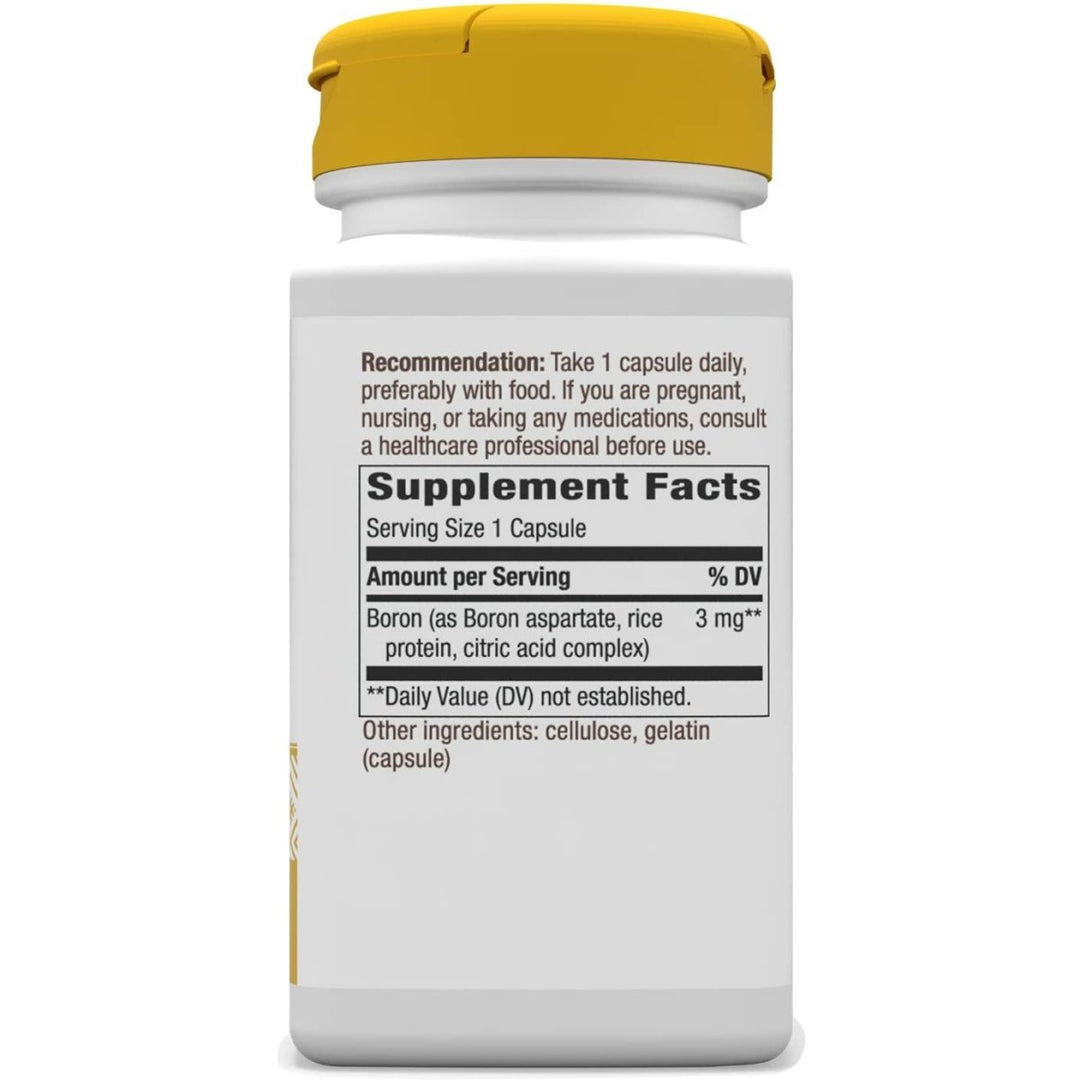 Nature's Way Boron Complex Capsules - Essential Mineral for Bone Health and More - 100 Capsules - The Oasis of Health