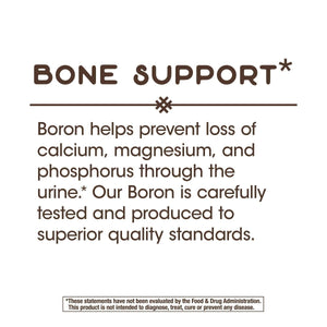 Nature's Way Boron Complex Capsules - Essential Mineral for Bone Health and More - 100 Capsules - The Oasis of Health