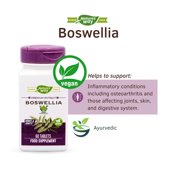 Nature's Way Boswellia Standardized - 60 Tablets - The Oasis of Health