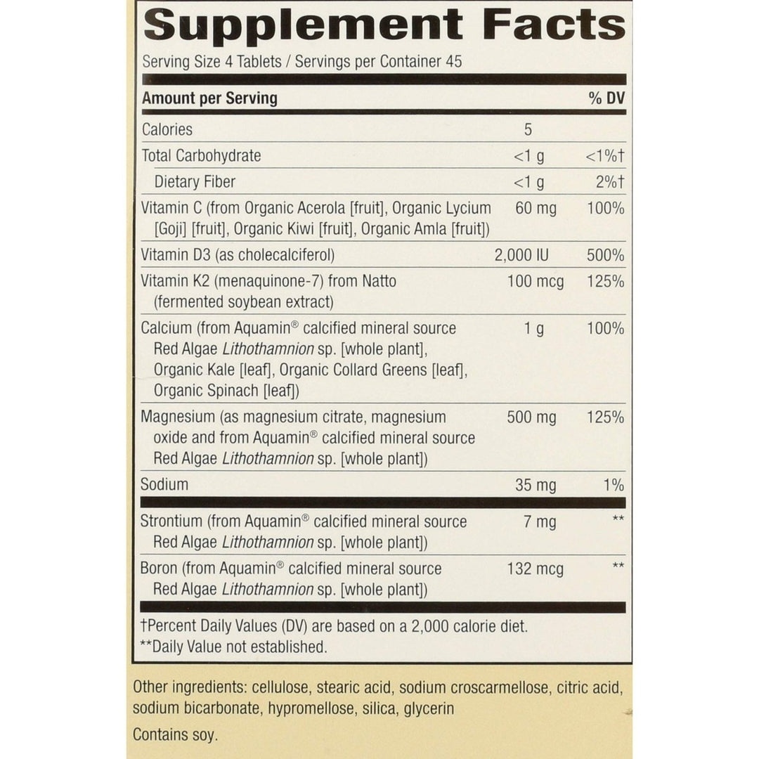 Nature's Way, Calcium Alive Bonus Pack, 180 Tablets - The Oasis of Health