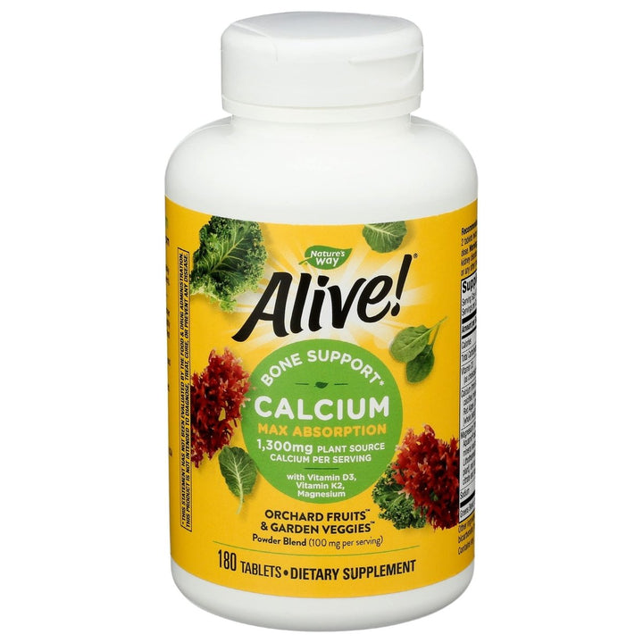 Nature's Way, Calcium Alive Bonus Pack, 180 Tablets - The Oasis of Health