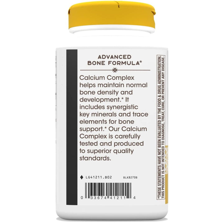 Nature's Way Calcium Complex Advanced Bone Formula, Helps Maintain Normal Bone Density and Development*, 250 Capsules - The Oasis of Health