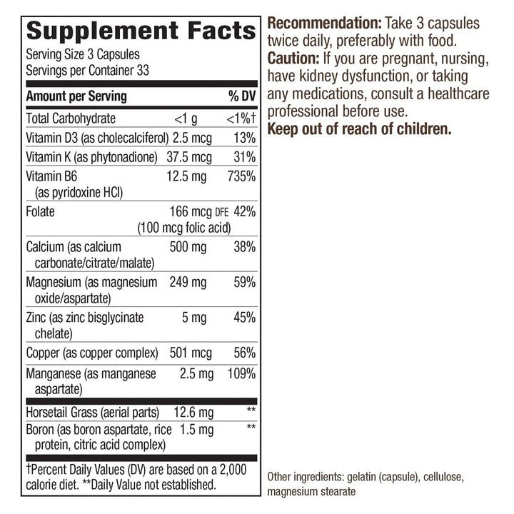 Nature's Way Calcium Complex Advanced Bone Formula* - The Oasis of Health