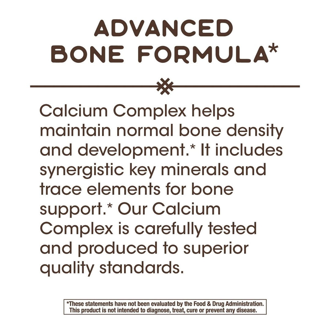 Nature's Way Calcium Complex Advanced Bone Formula* - The Oasis of Health
