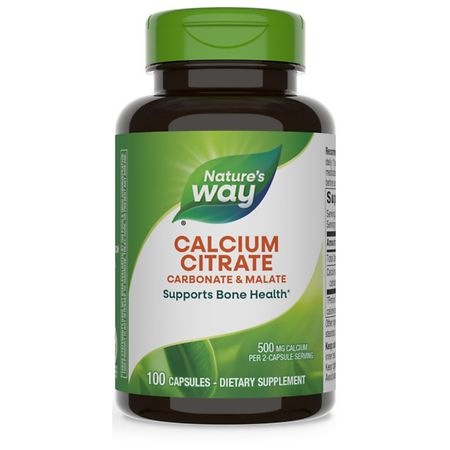 Nature's Way Calcium & Magnesium 100 Capsules - 2 Pack - The Oasis of Health