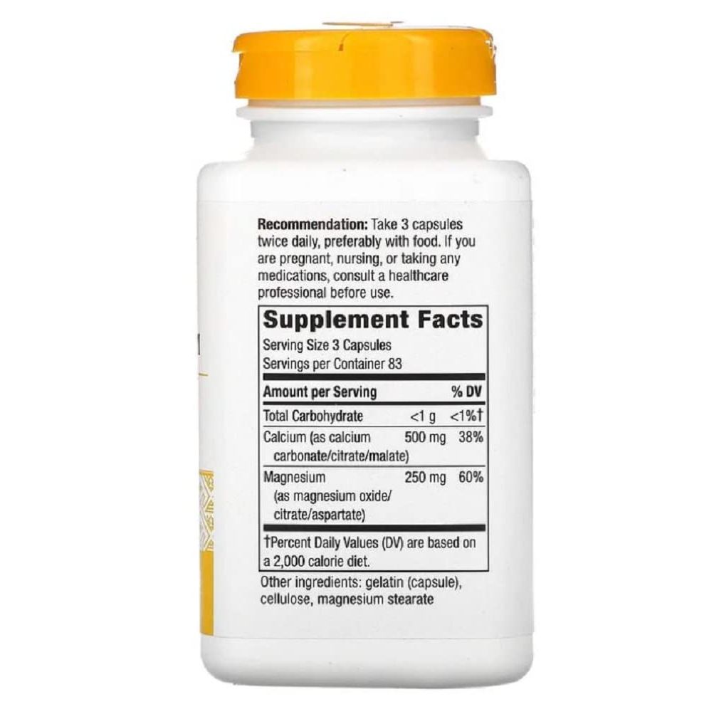 Nature's Way Calcium Magnesium 250 caps - The Oasis of Health