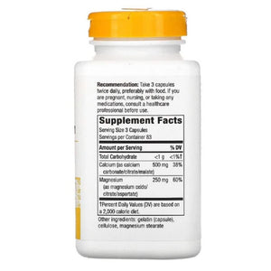 Nature's Way Calcium Magnesium 250 caps - The Oasis of Health